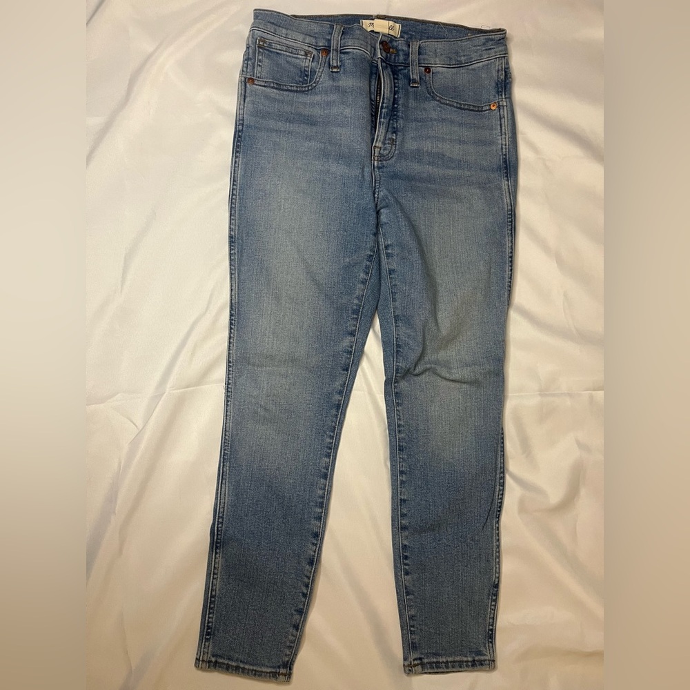 Madewell 10” High Rise Skinny Denim Jeans - Sz 28P